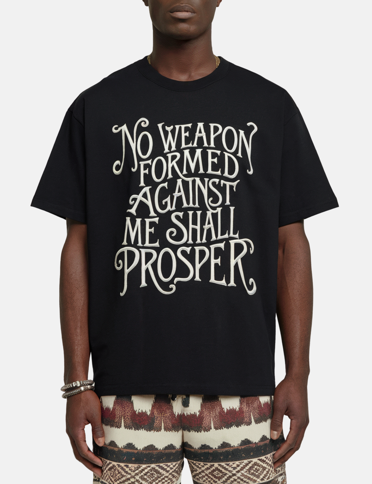 No Weapon Formed Against Me Graphic Tee
