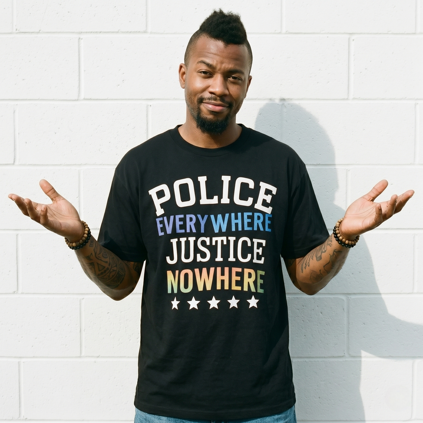 Police Everywhere Tee