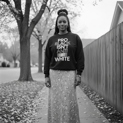 Pro Black Isn’t Anti White Sweatshirt