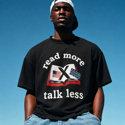 Read More Talk Less Tee