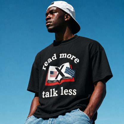 Read More Talk Less Tee