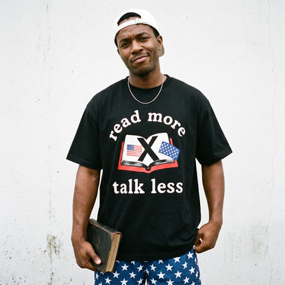 Read More Talk Less Tee