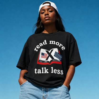 Read More Talk Less Tee