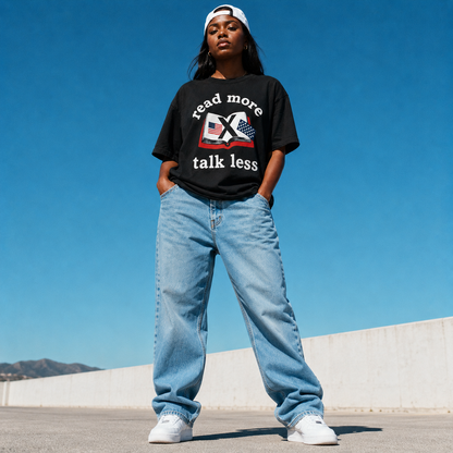 Read More Talk Less Tee