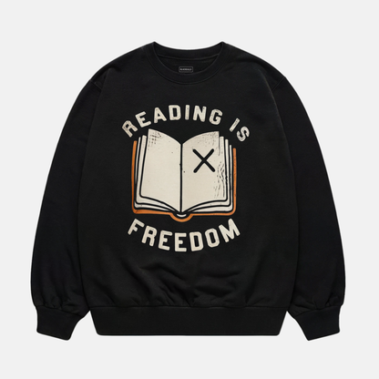 Reading Is Freedom Unisex Sweatshirt