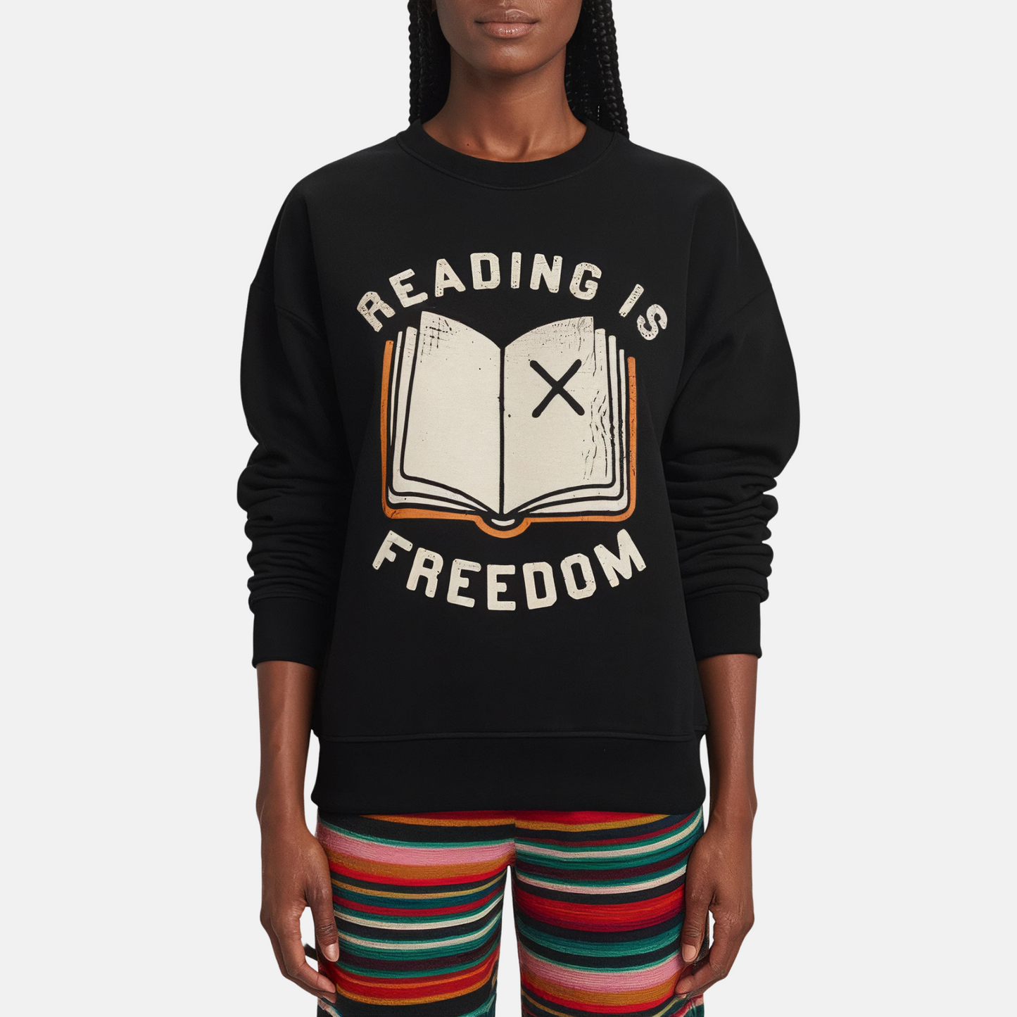 Reading Is Freedom Unisex Sweatshirt