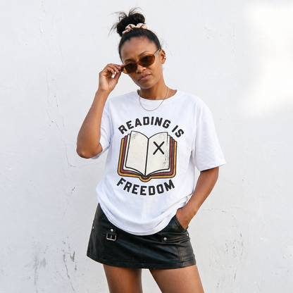 Reading Is Freedom Tee