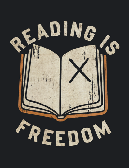 Reading Is Freedom Unisex Sweatshirt