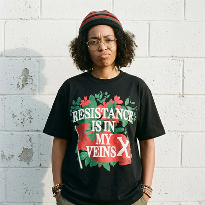 Resistance Is In My Veins Tee