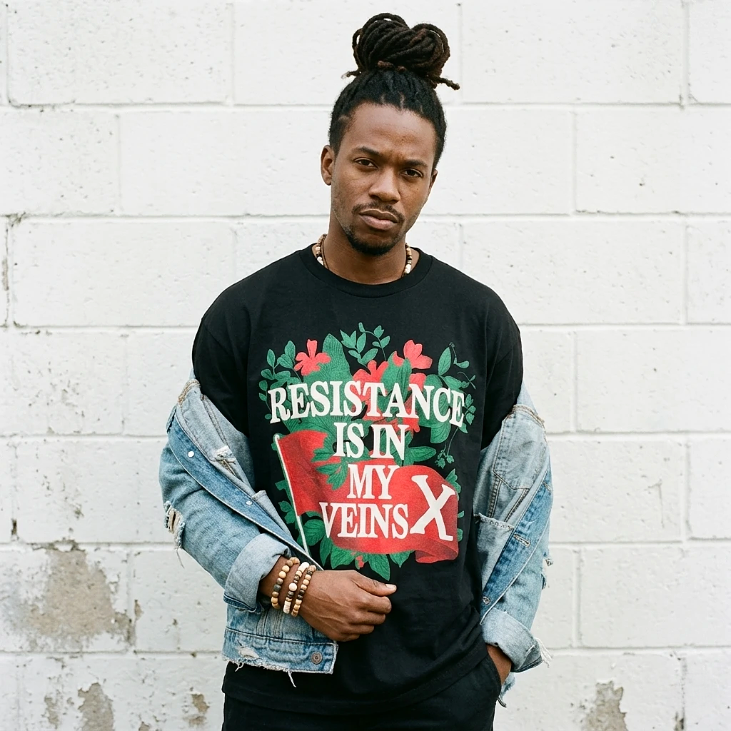 Resistance Is In My Veins Tee