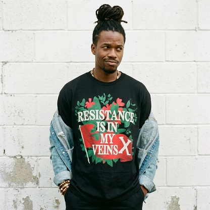 Resistance Is In My Veins Tee