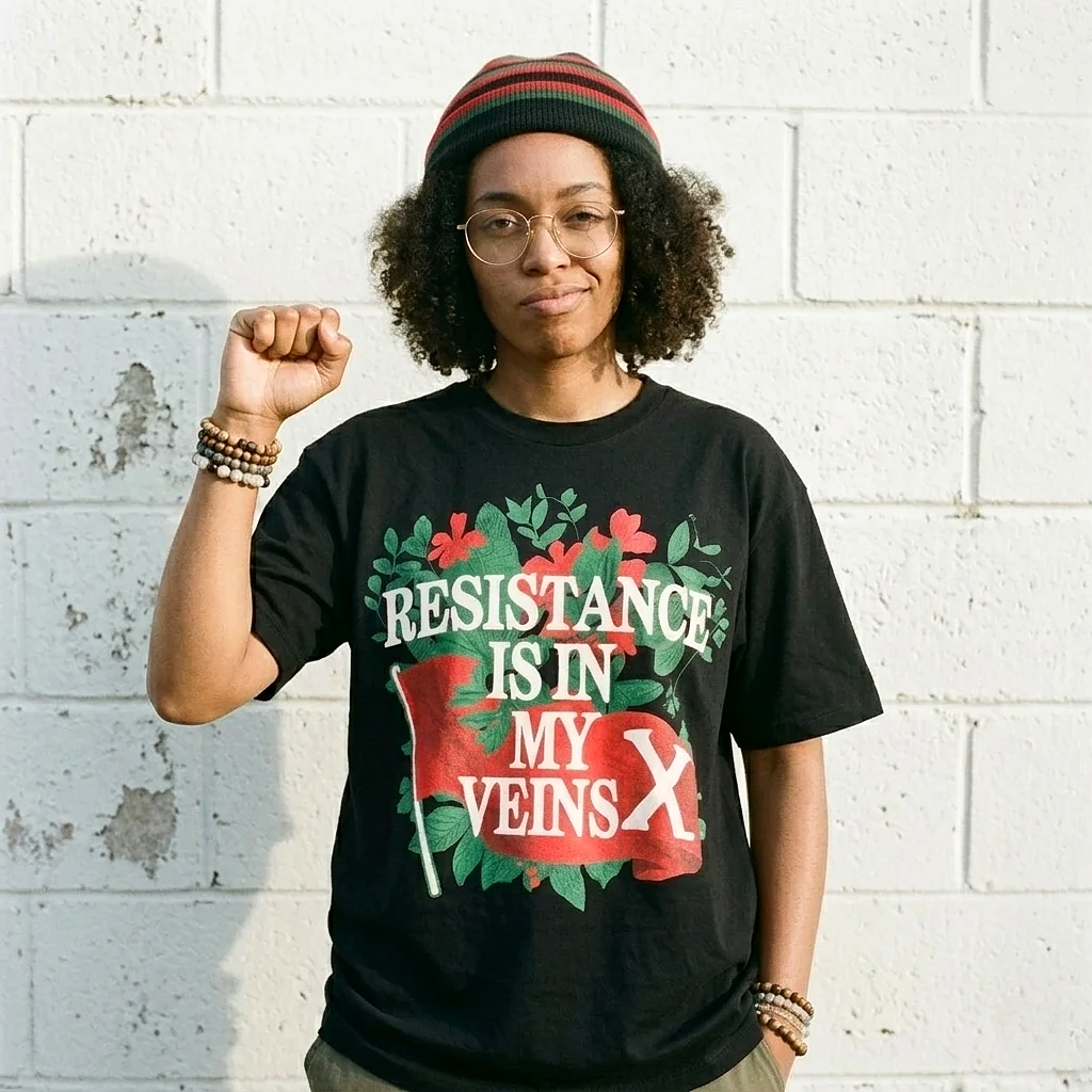 Resistance Is In My Veins Tee