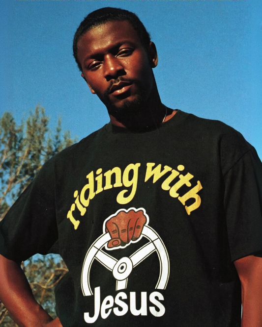 Riding With Jesus Tee