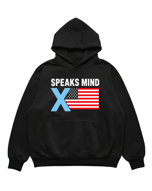 Speaks Mind X-Nation Hoodie
