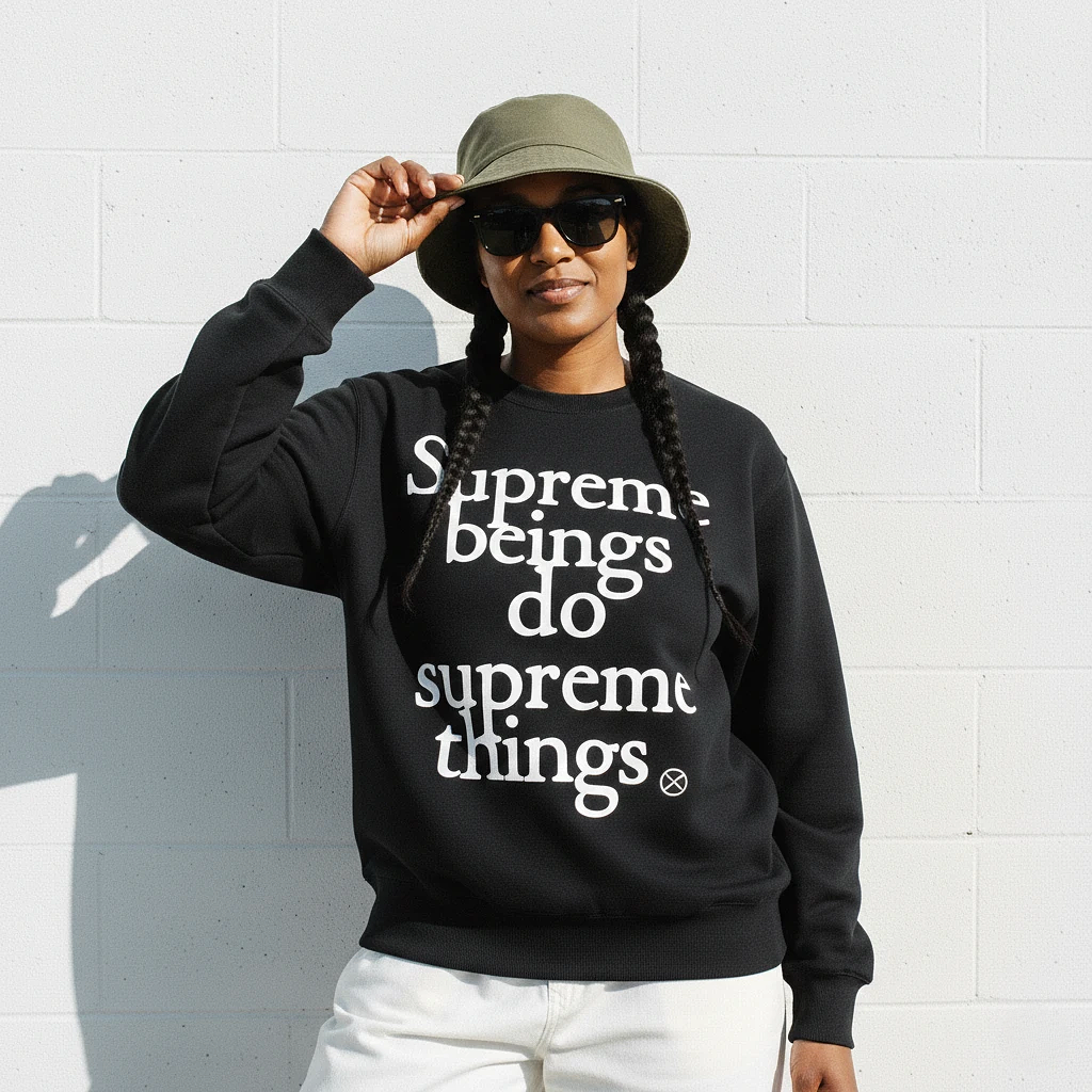 Supreme Beings Do Supreme Things Sweatshirt