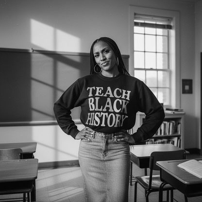 Teach Black History Sweatshirt