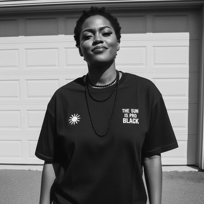 The Sun Is Pro Black Tee