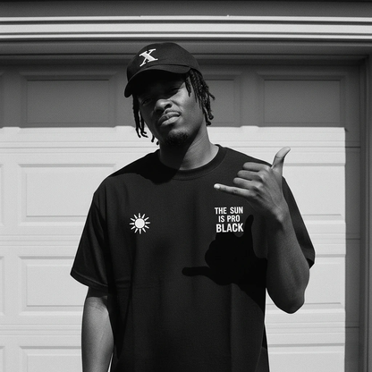 The Sun Is Pro Black Tee