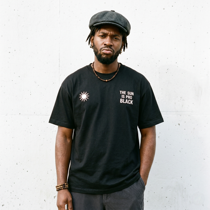 The Sun Is Pro Black Tee