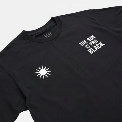 The Sun Is Pro Black Tee