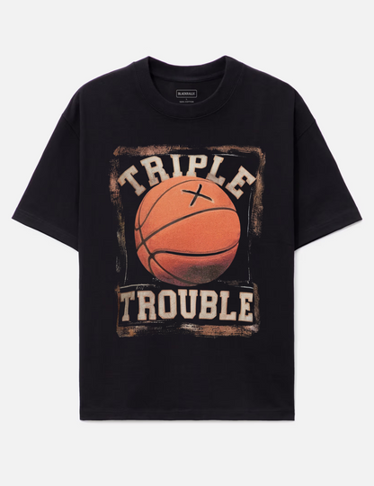 Triple Trouble Graphic Tee