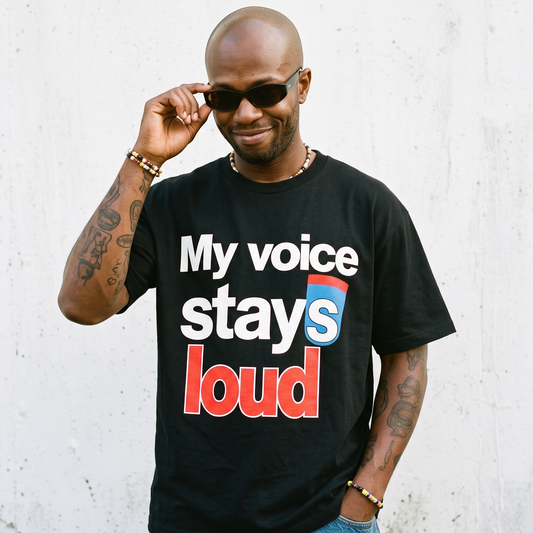 Voice Stays Loud Tee