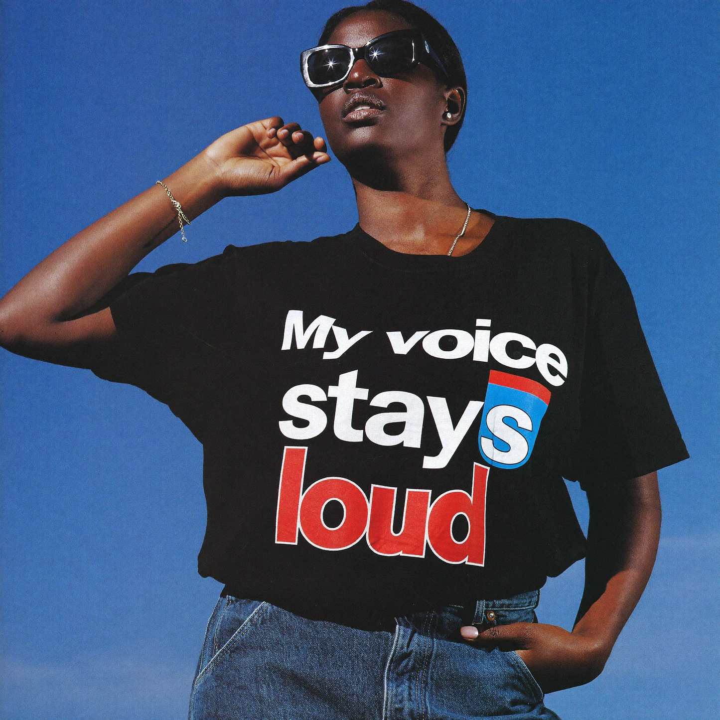 Voice Stays Loud Tee