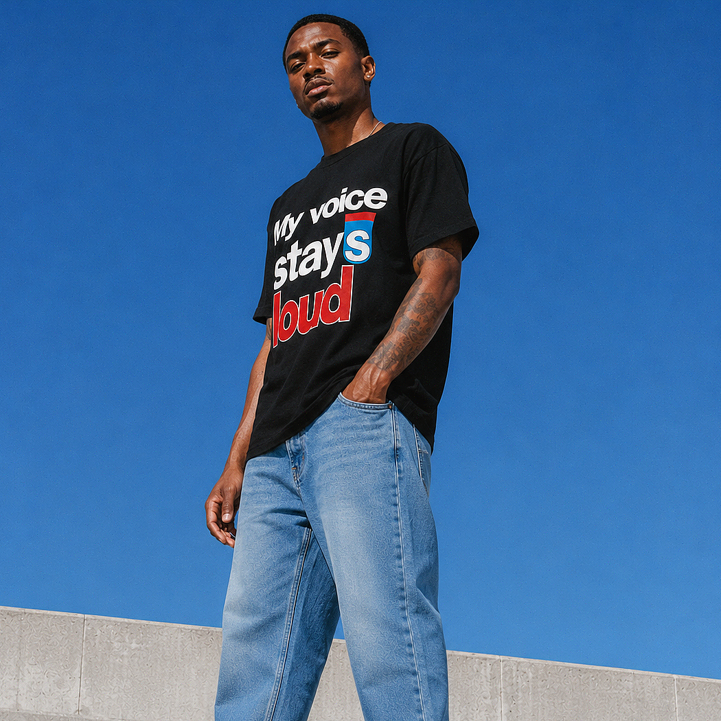 Voice Stays Loud Tee