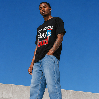 Voice Stays Loud Tee