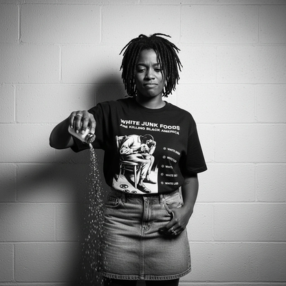 White Junk Foods Tee