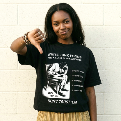 White Junk Foods Tee
