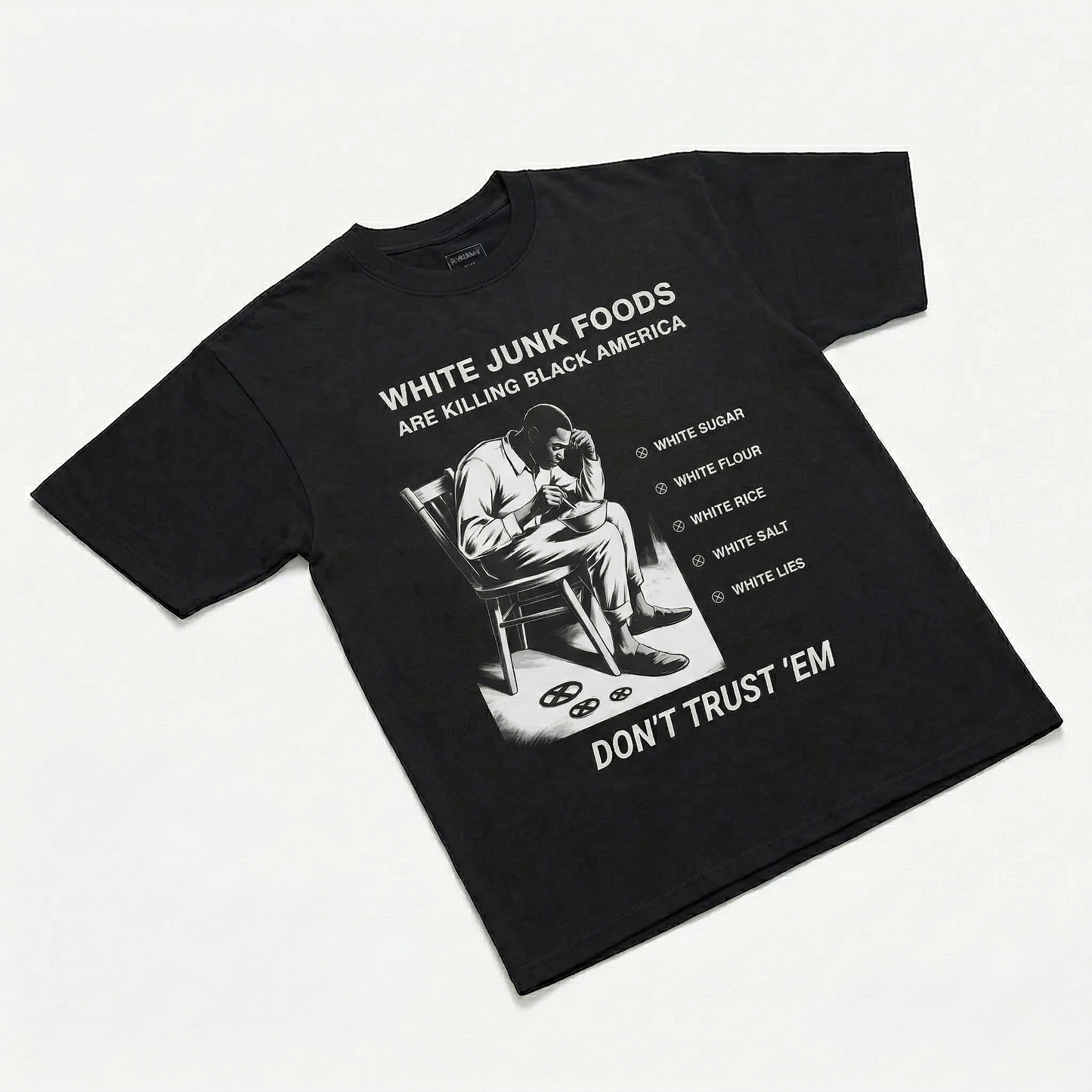 White Junk Foods Tee