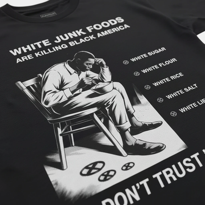 White Junk Foods Tee
