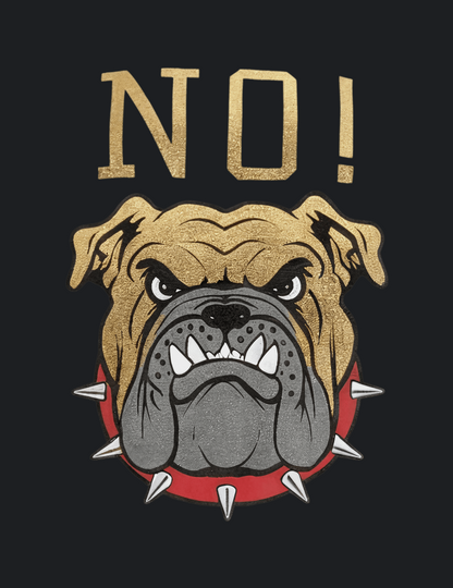 Woof Means No! Unisex Sweatshirt